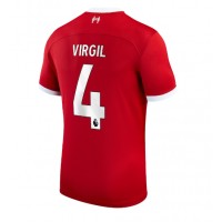 Echipament fotbal Liverpool Virgil van Dijk #4 Tricou Acasa 2023-24 maneca scurta